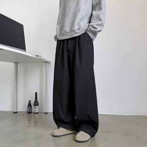 Японские хлопковые штаны для отдыха, в американском стиле, свободный крой