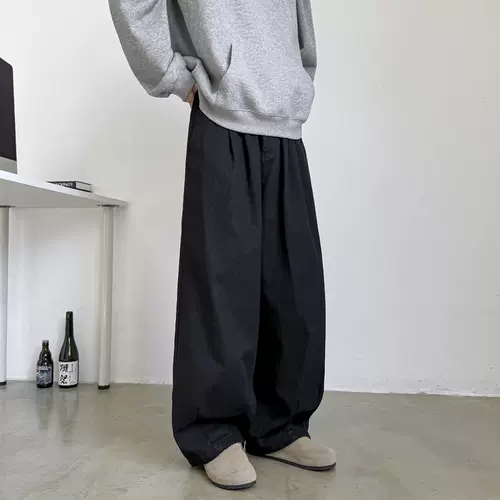 Японские хлопковые штаны для отдыха, в американском стиле, свободный крой