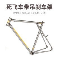 INTR07 dead speed bike track bike suspension brake GT version chromolybdenum steel material 700C frame front fork POLSO