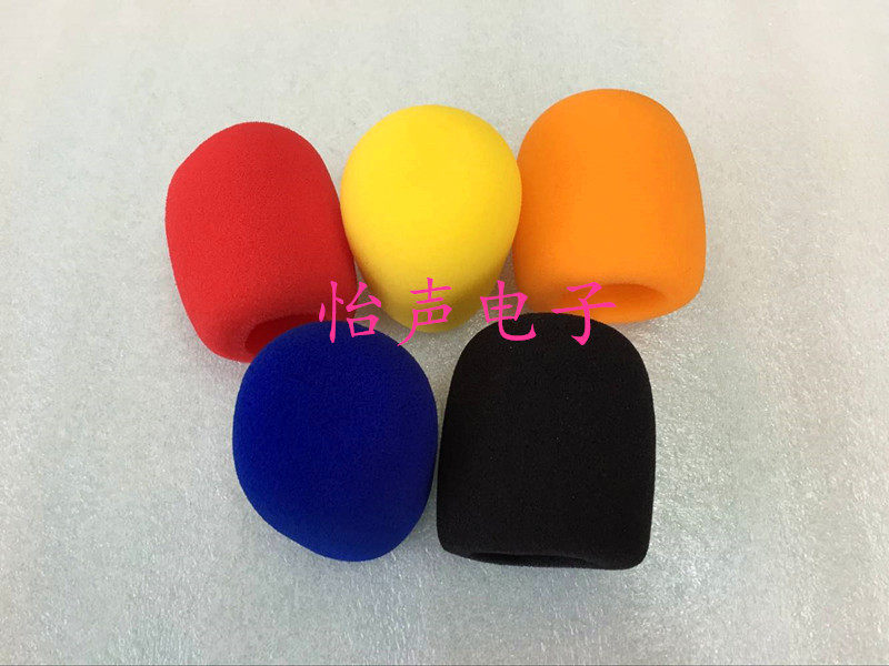 Mccover microphone cover thickened microphone cover sponge cover anti-fall dust-proof windproof cover KTV special microphone sleeve