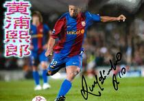 Crown Ronaldinho Ronaldinho autographed photo ZX