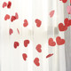 Wedding heart-shaped star hangings, pull-up flag decorations, birthday party wedding room, wedding proposal decoration supplies