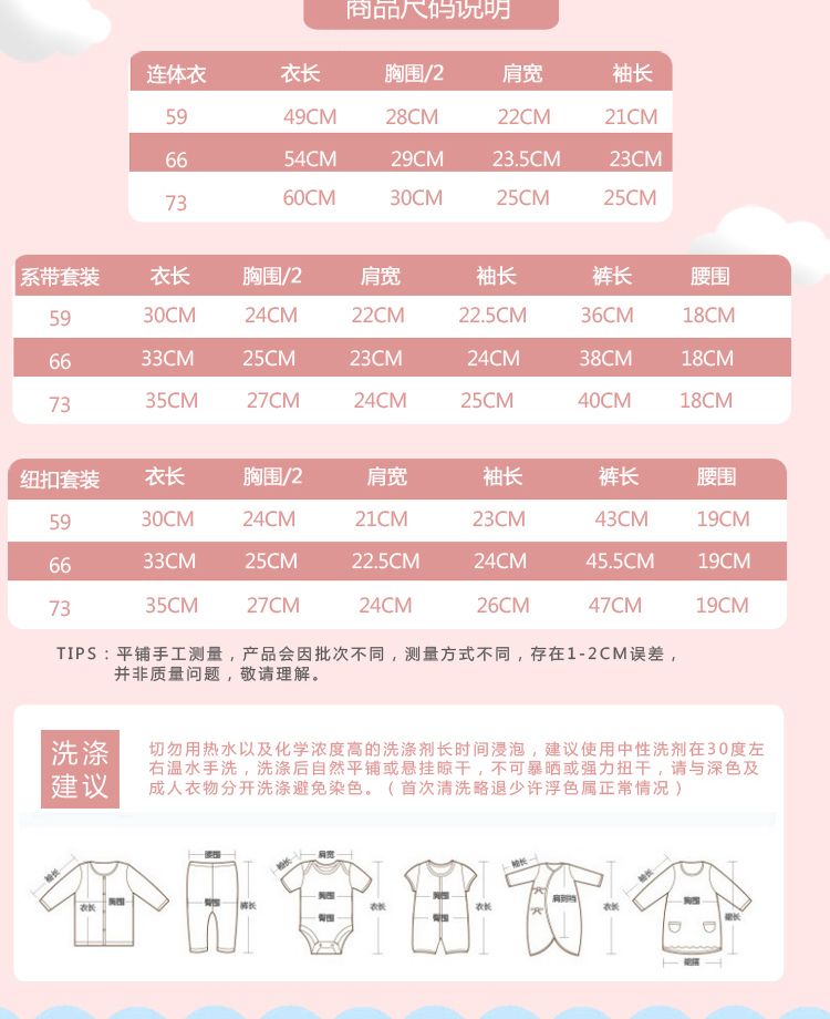 Bộ quần áo sơ sinh cotton cho bé sơ sinh mùa hè 0-3 tháng 6 món quà sơ sinh cho bé sơ sinh quà sơ sinh cho bé gái