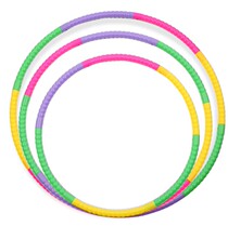 Hula hoop Kindergarten gymnastics circle Detachable plastic childrens dance circle Game circle props Baby toy ferrule