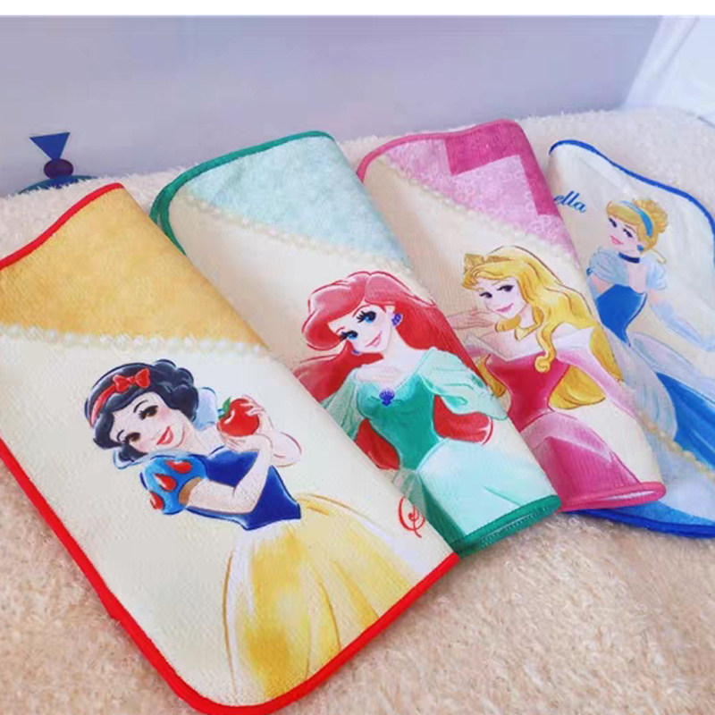 39 ~ Foreign Trade Day Single Cartoon Princess Series Absorbent Towel Children Wash Face Towels Face Towels Hand Towels Towel