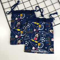 39 ~ Exit Day Single Cartoon Micimanie Beam Pocket Cotton Fabric Slim small objects portable cashier bag