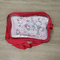 Foreign Trade Days Single Cartoon Can Love Meletti Big Ears Budian Dog Canvas Transparent Zipper Sloping Cross Pack Handbag