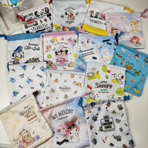39 ~ Foreign trade original monody family collection of bags with bunches mouth draw rope bags Cosmetics Contained Portable Debris Bags