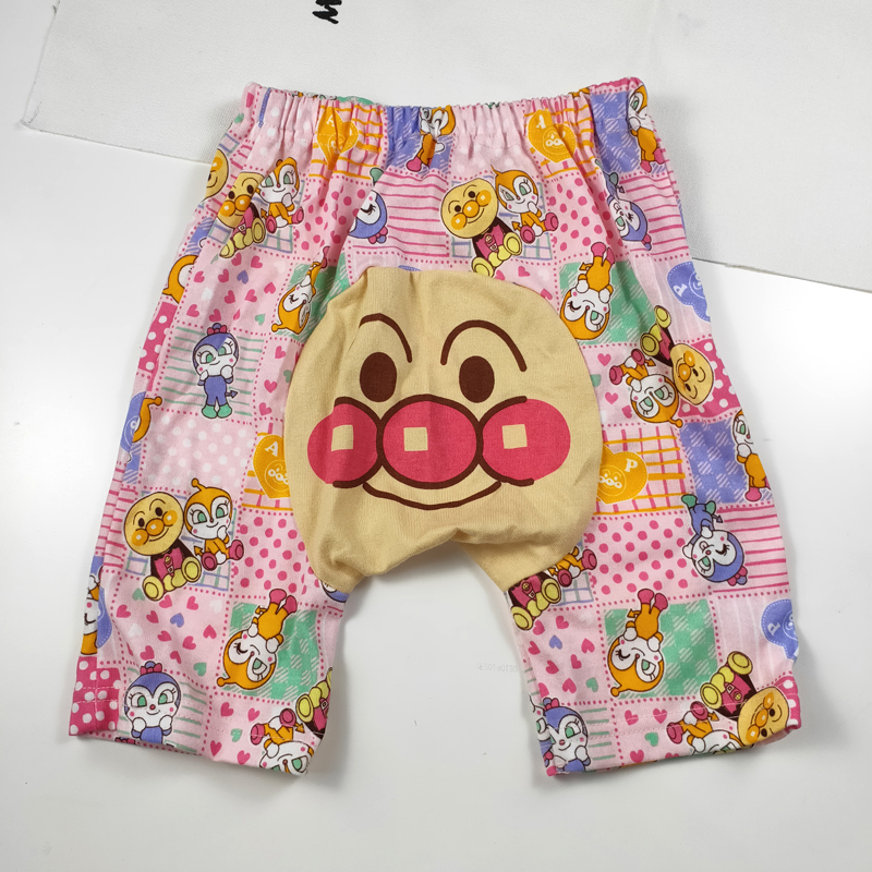 Day Single-sided Bag Large Face Superman Summer Shorts Children Baby Full Printed PP Pants 50% Pants
