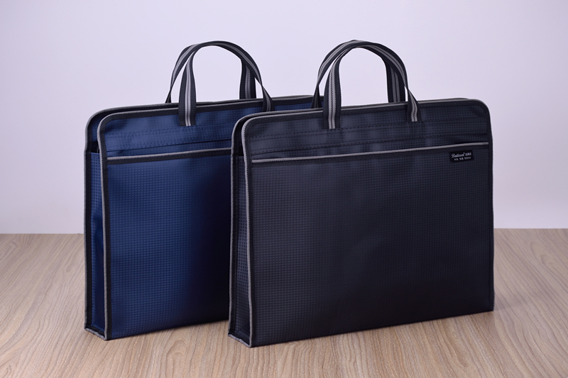 Hundreds Liveen 0044 Files bag office Office Pull Chain Bag Kit Women Canvas Meeting Handbag Male briefcase Custom