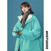 New winter cotton padded jacket 2021 down cotton coat Korean version of padded jacket small man padded velvet coat short