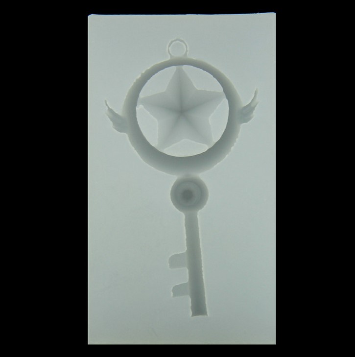 DIY Handmade Crystal Epoxy Khuôn Ab Nhựa Khuôn UV Khuôn Khuôn Fairy Stick Magic Wand Moon Stick khuôn kem silicon