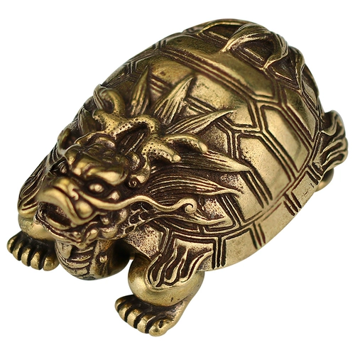 Медный настольный латунный декор ручной работы для офиса, ретро чайный сервиз