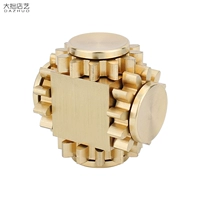 Латунный кубик Рубика с шестернями