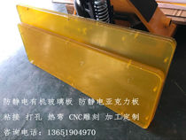Anti-static transparent acrylic plate surface resistance 10 to the 6th power to 10 to the 8th power throughout the city
