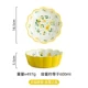 Ins Chunyun Lace Ceramic Oatmeal Bowl Dễ thương Dâu tây Salad Trái cây Bát đĩa Sáng tạo Món tráng miệng Màu đỏ Món ăn sáng Bộ đồ ăn - Đồ ăn tối