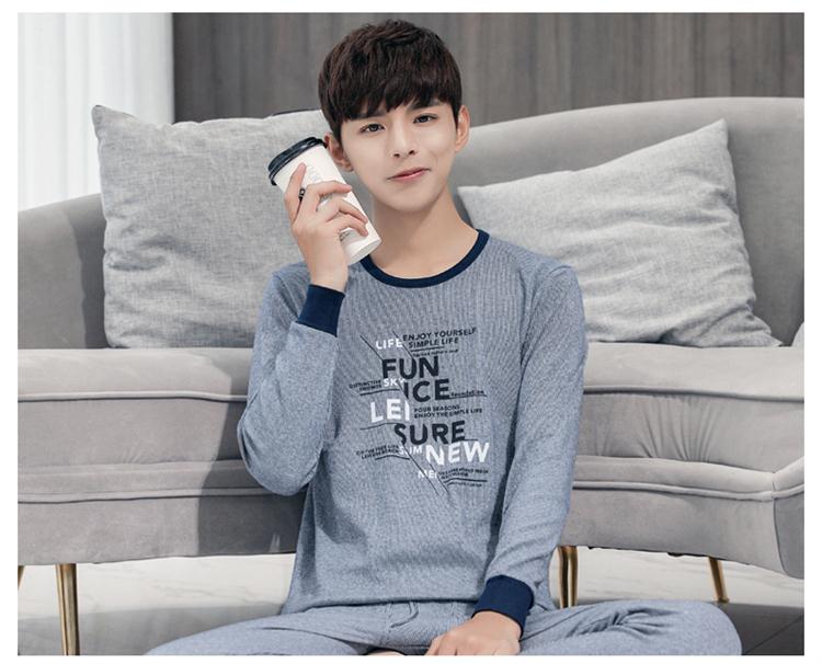 Thanh niên Qiuyi Qiuku Suit Nam Lớn Trẻ em Cotton Đồ lót nhiệt Học sinh trung học cơ sở Thanh niên Cotton Áo len quần áo giữ nhiệt nữ trung niên