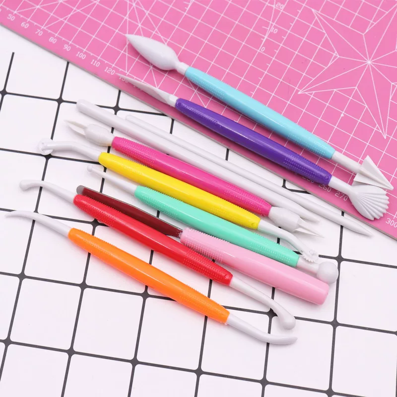 Ultra light base clay, accessories, tools set, 10 pieces, DIY, 10 pieces