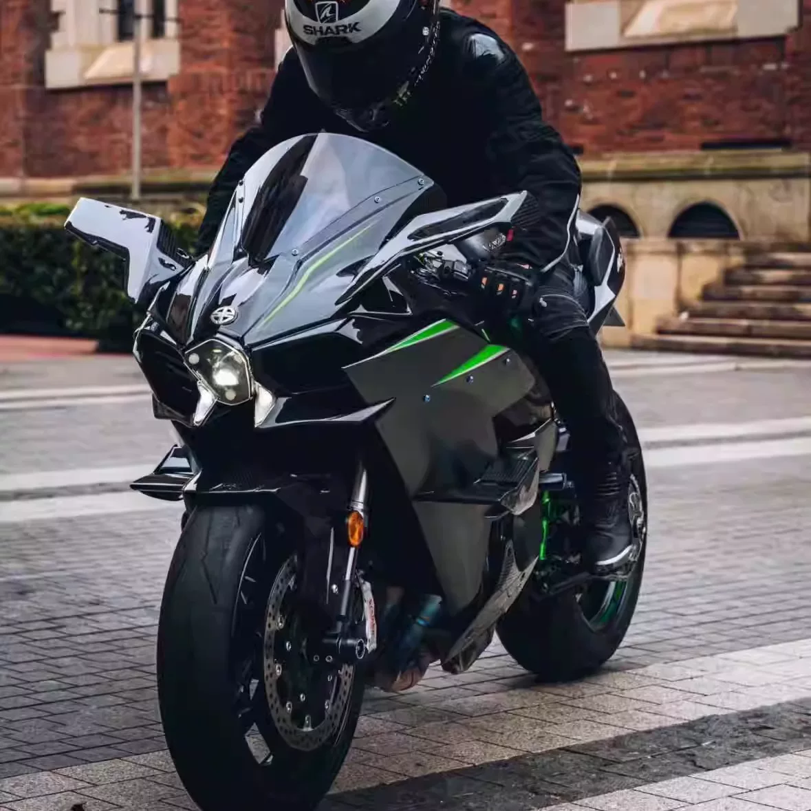 Импортированная Kawasaki H2 мотоцикл четырехцилиндровый R1 спорткар R6 горизонт R3 большой объём локомотив маленький ниндзя мотоцикл