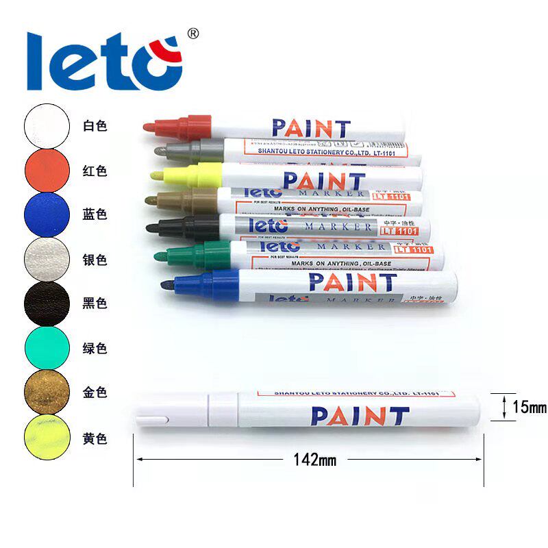60 Lotte Paint Pen Multicolored Paint Oily paint Paint Pen Sign to pen DIY phase book graffiti pen