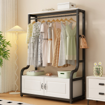 Hanghanger Ground Floor Bedroom Home Bedside Clothesaizer Improvised Indoor Balcony Hung Hanger Position Clotheshorse Cap Rack