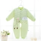 Babyiesies mùa xuân và mùa thu mùa đông cotton cổ tay dài áo choàng sơ sinh cotton mỏng ấm tập mở cao trào trang phục áo liền quần ngộ nghĩnh cho bé