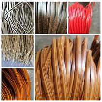 pe imitation rattan woven repair furniture hanging basket swing lounge chair stool chair material rubber rattan rubber strip rattan material