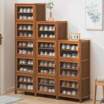 Shoe cabinet home door shoe rack simple storage artifact space-saving dormitory rental entry dust-proof multi-layer