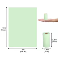 10 рулонов голубого цвета без упаковки