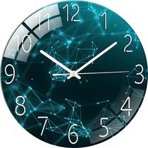 Internet celebrity clocks living room wall clocks home silent bedroom quartz clocks creative European style wall clocks without punching holes