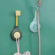 Hole-free shower head bracket fixed seat bathroom shower head hanging seat universal nozzle adjustable shower accessories