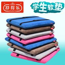 Student seat cushion classroom sponge chair cushion four seasons dormitory chair stool cushion thickened butt pad non-slip seat cushion