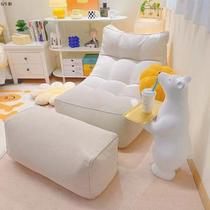 Lazy sofa living room tatami single balcony leisure chair bedroom small sofa lounge chair internet celebrity lunch break sofa