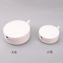 Multifunctional ink pool plastic imitation porcelain ink cartridge for students with cover inkstone anti-fall bucket holding ink ink saucer for calligraphy