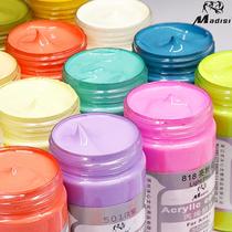 Matisse advanced gray acrylic paint 300ML large bottle waterproof wall painting paint bottle large bottle hand-painted DIY painting
