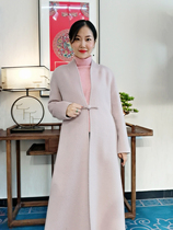  3320 new high-end alpaca velvet coat