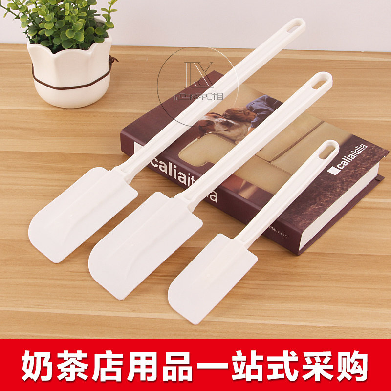Thickened Cream Scraper One-piece Small Ravioli Baking tool for cake Cream Smear rubber shovel Stir Squeegee
