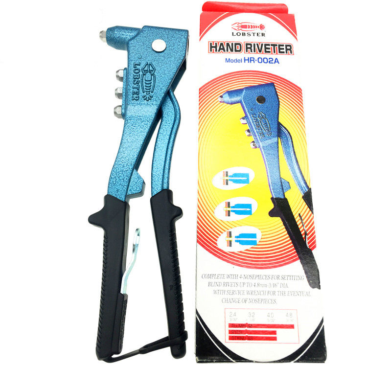 Japanese Lobster Card Import Manual Labor-saving Type Rivet Gun Pumping Core Pull Riveting Gun Grab Pull Nail Gun Pliers Pull Hat Mortise Gun