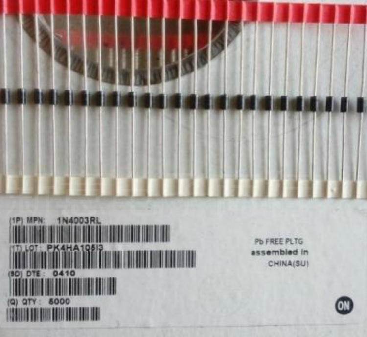 New original import 1N4003 1N4003RL rectifier diode 1A200V