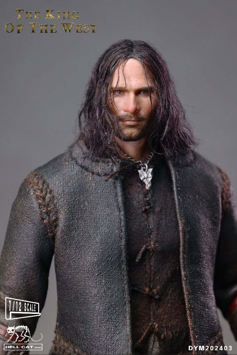 Hell Cat 1/12 The Lord of the Rings Aragorn Action Figure In Stock