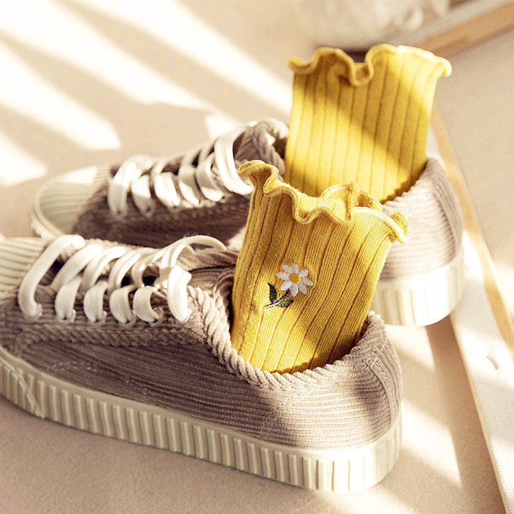 Confinement socks summer pure cotton postpartum elderly loose mouth pregnant women maternity socks in the tube spring and autumn 4th May 6th month socks thin