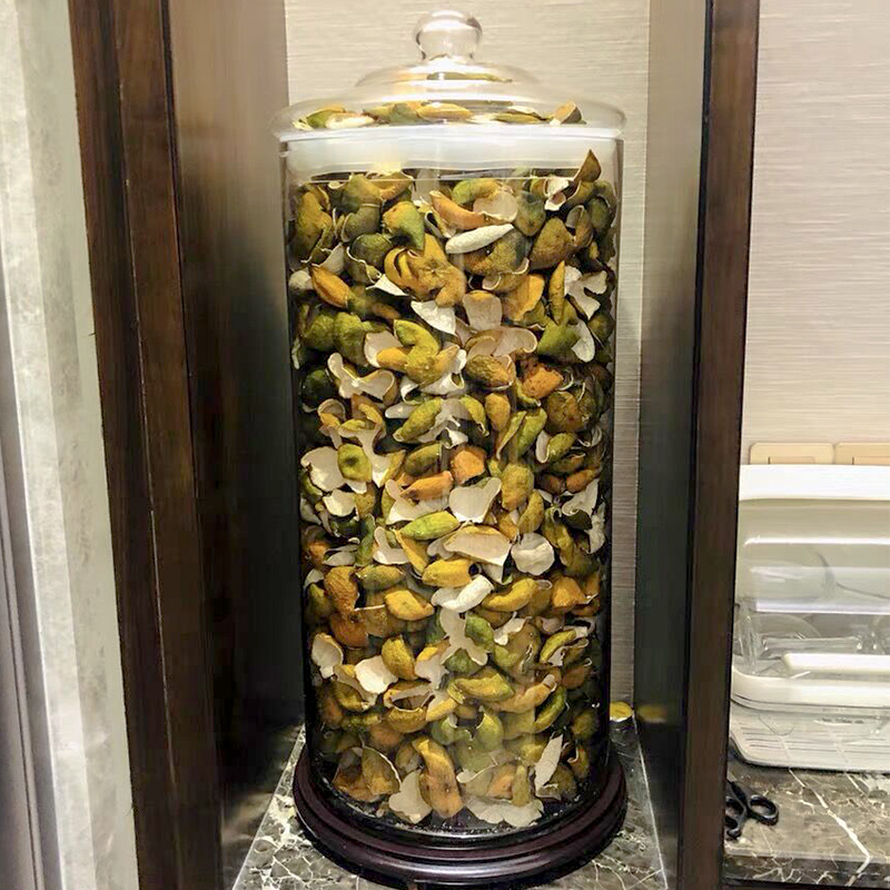 大容量みかん皮貯蔵タンク特殊ガラス瓶大型缶詰魚糊樽ガラス瓶密封茶缶