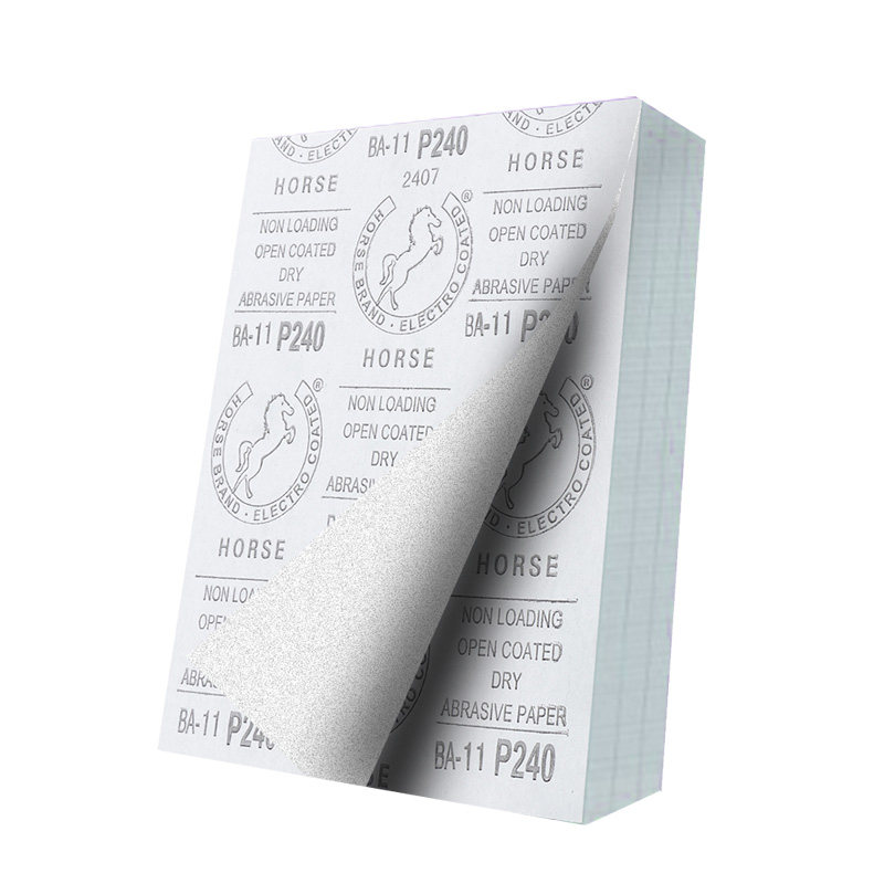 Genuine Korean Imported Corrugated Abrasive Paper, Dry Abrasive Paper, Woodworking Sandpaper, White Abrasive Paper, Dry Sandpaper