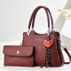 Wedding bag, high-end bag, women's bag, large capacity, new crossbody bag, red wedding bride's portable bucket bag, red envelope