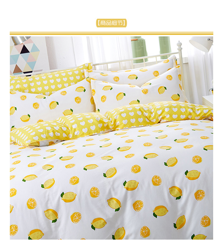 Nightmare Rollei nhà dệt vải cotton bốn mảnh đặc biệt in gió đơn giản giường lưới màu đỏ chăn bao gồm giường 1,8m bộ ra nệm