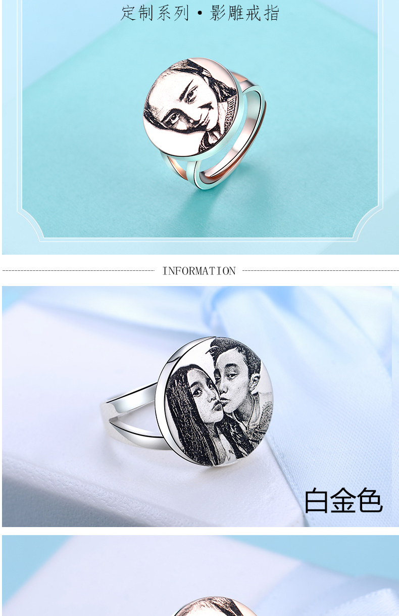 Bague mixte en Argenterie - Ref 3086723 Image 15
