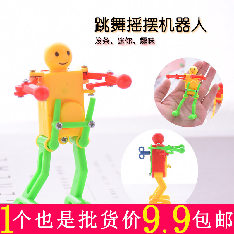 New Product Creative Winding Up Dancing Twisting Butt Robot Toys Children's Educational Toys Hot Selling Stall Gifts