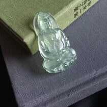 Revealed Yangmei jade all naughty jade cabinet natural emerald Myanmar A goods high ice clear day like come