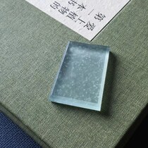 Revealed Yangmei jade all naughty jade cabinet natural emerald Myanmar A stock of high ice wood that has no good cards