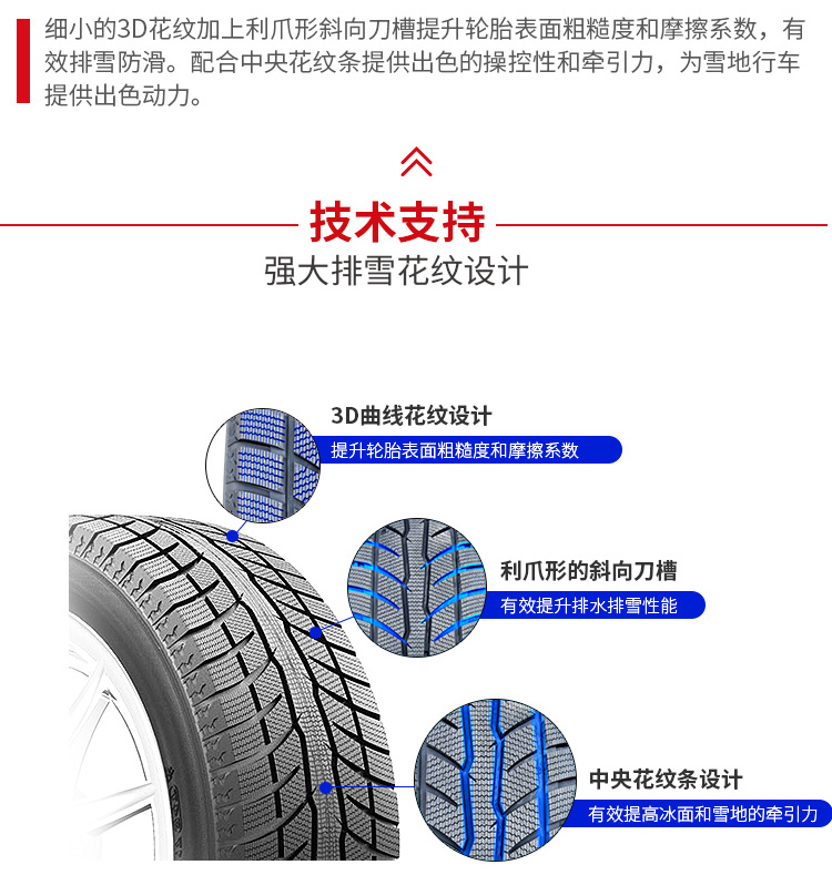 Lốp xe Chaoyang SW658 235 / 70R16 lốp xe tuyết chống trượt mùa đông Great Wall gió Chun Hafu phù hợp với trò chơi chuông mát mẻ lốp xe ô tô mitsubishi jolie